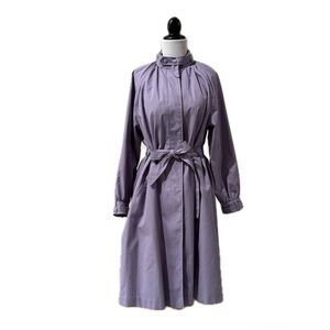 Vintage Foxland by Lanson Lavender Raincoat